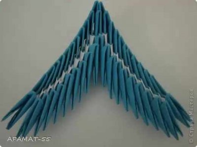 Модульное оригами «Дельфин»