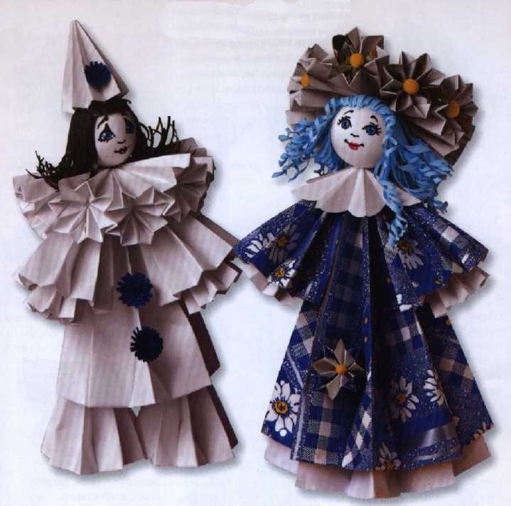 Кукла из бумаги объемная. Объемные куклы. Театральная кукла из бумаги.