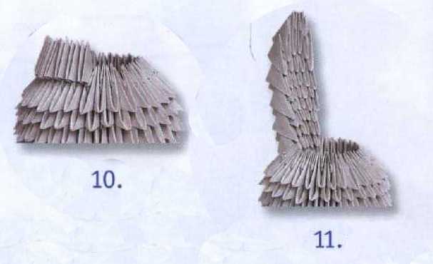 Модульное оригами зайка модница схема