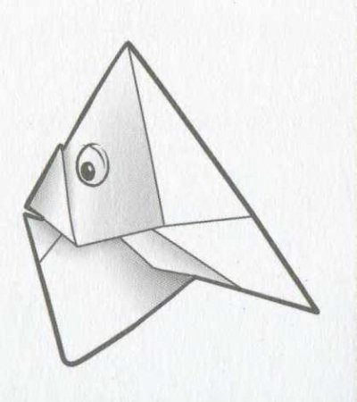 Рыба оригами