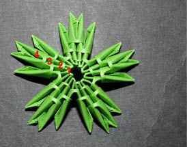 Модульное оригами "Елка"