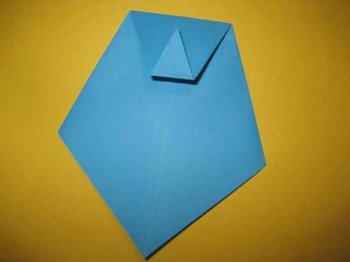 Оригами открытка-рубашка