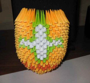 Модульное оригами "Пасхальное яйцо"