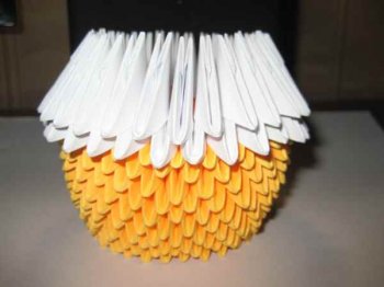 Модульное оригами «Пасхальный кулич»