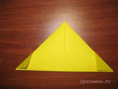 Лодочка оригами