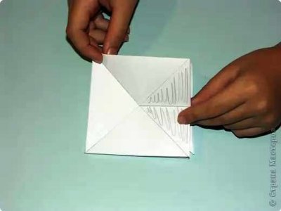 Ёлочка оригами