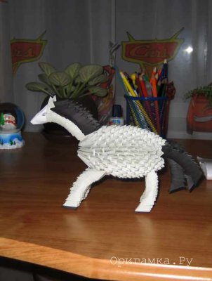 Модульное оригами «Лошадь»