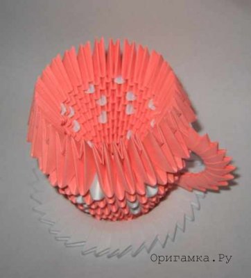 Модульное оригами «Чашка»