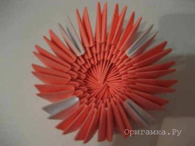 Модульное оригами «Чашка»
