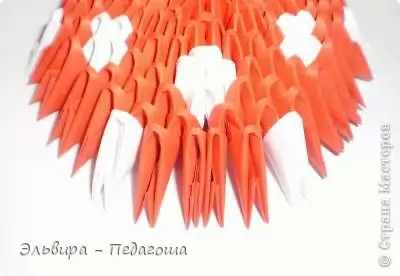 Модульное оригами «Мухоморчик»