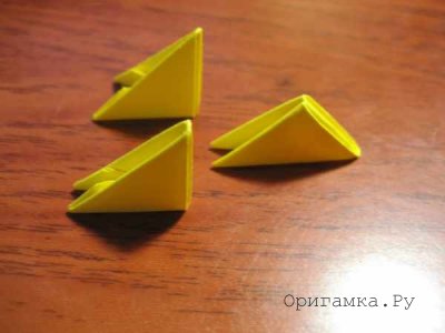 Модульное оригами цыпленок в скорлупе