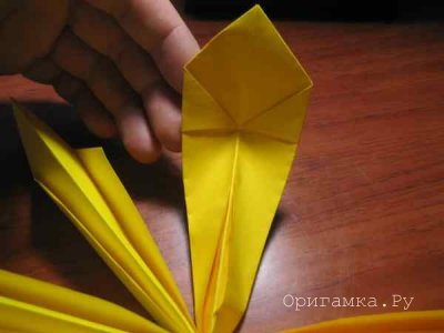 Лилия оригами со схемами мастер-класс