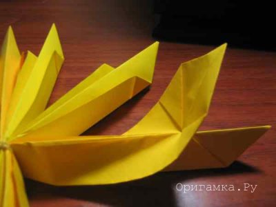 Лилия оригами со схемами мастер-класс