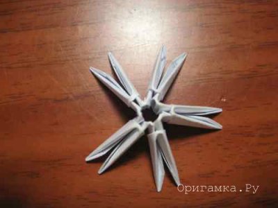 Модульное оригами лилия мастер класс
