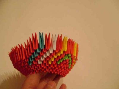Жар-птица модульное оригами. Мастер-класс