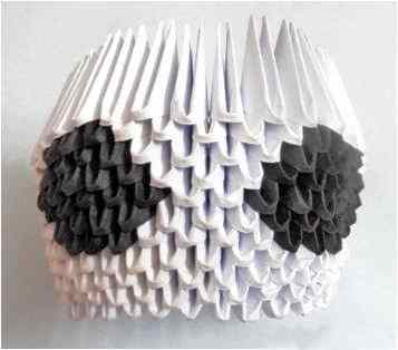 Модульное оригами «Панда»