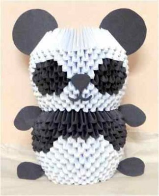 Модульное оригами «Панда»