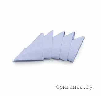 Индюк модульное оригами