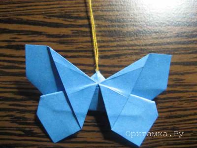 Бабочка оригами мастер класс