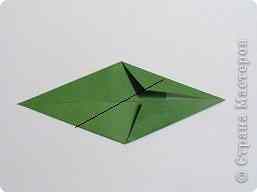 Роза оригами простая схема сборки
