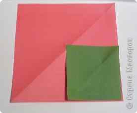 Роза оригами простая схема сборки