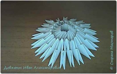 Козочка модульное оригами - автор Довженок Иван