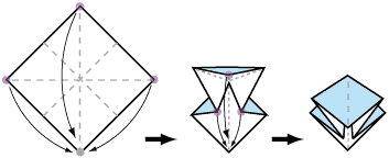 Сова в технике оригами