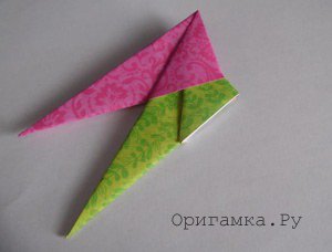 16-конечная модульная звезда оригами