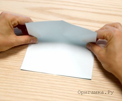 Как сделать бумажного журавлика из бумаги