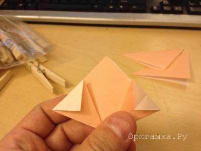 Оригами «Рождественская елка»