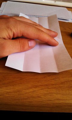 Модульное оригами из пентагонов