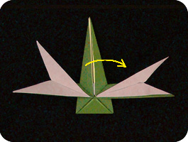 Стрекоза оригами