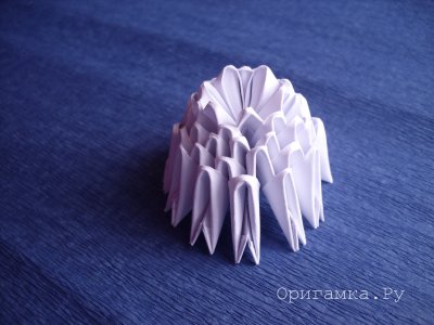 Мастер-класс "Мышка" в технике модульное оригами