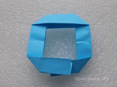 Пружинка-оригами