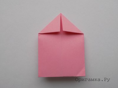 Зайчик оригами